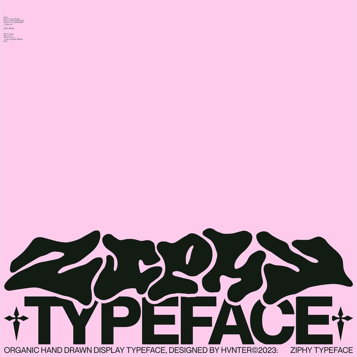 ZIPHY Typeface cover