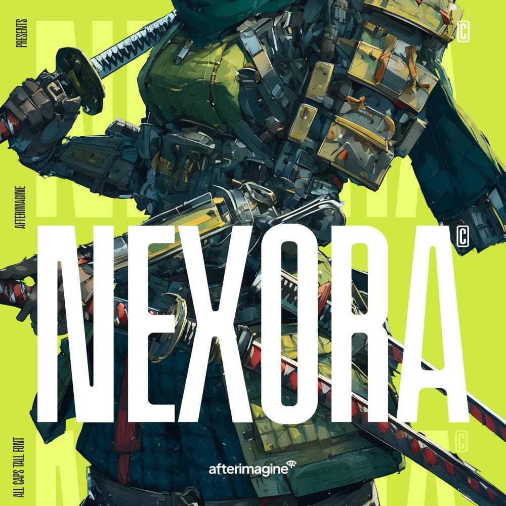 Nexora Tall Font cover
