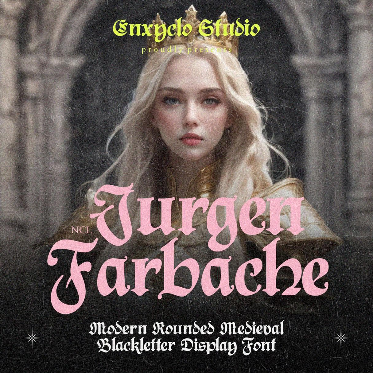 JURGEN FARBACHE - Medieval Blackletter cover