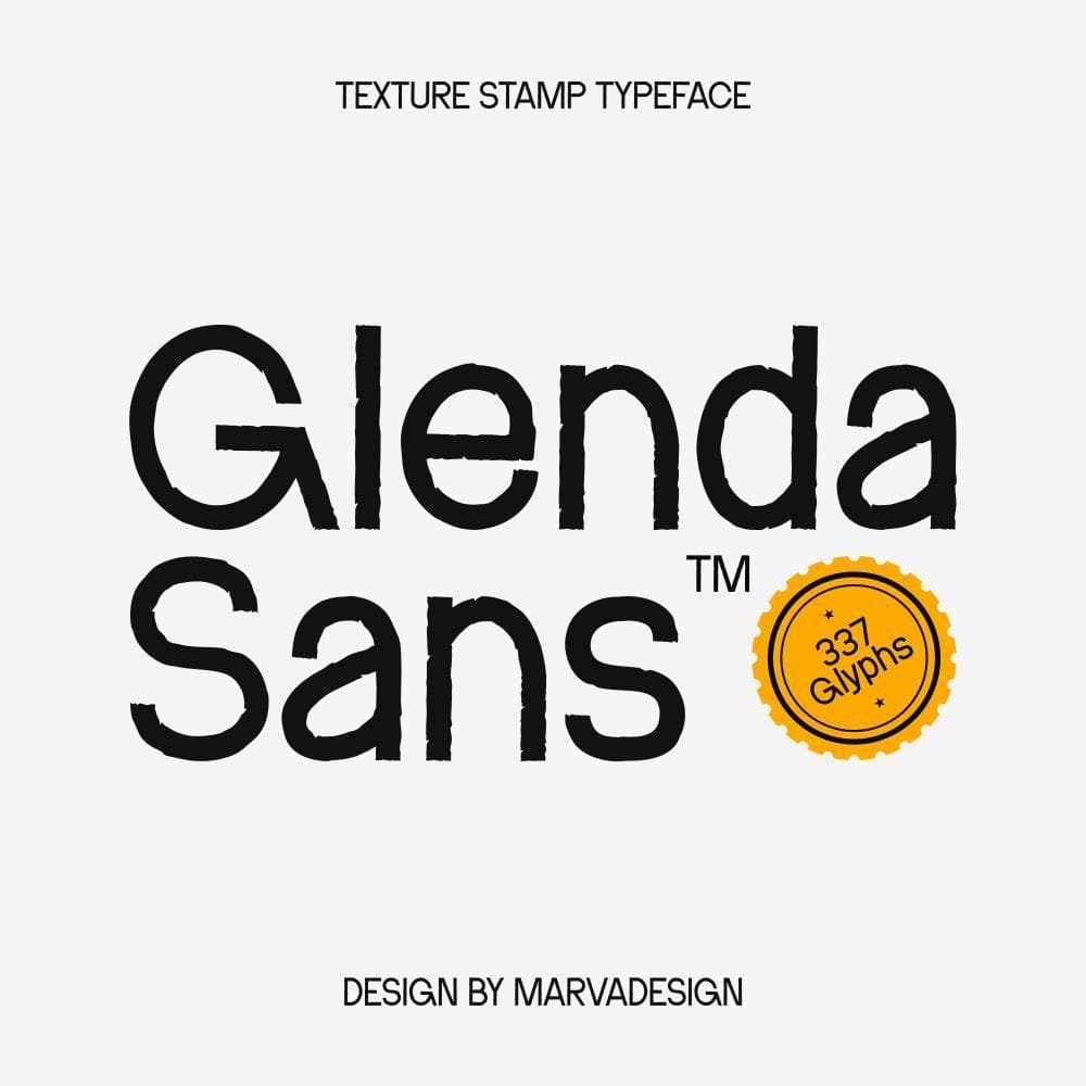 Glenda sans cover