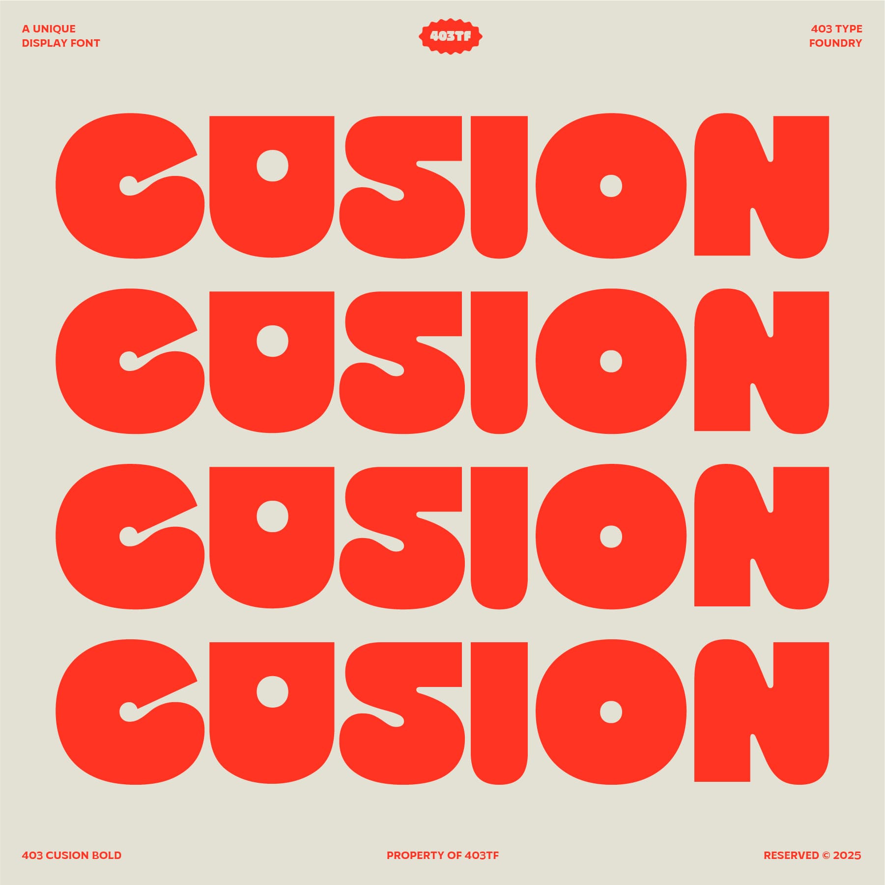 403 Cusion cover