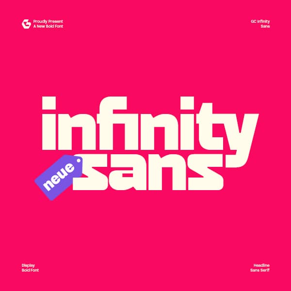 GC Infinity - Display Bold Sans cover