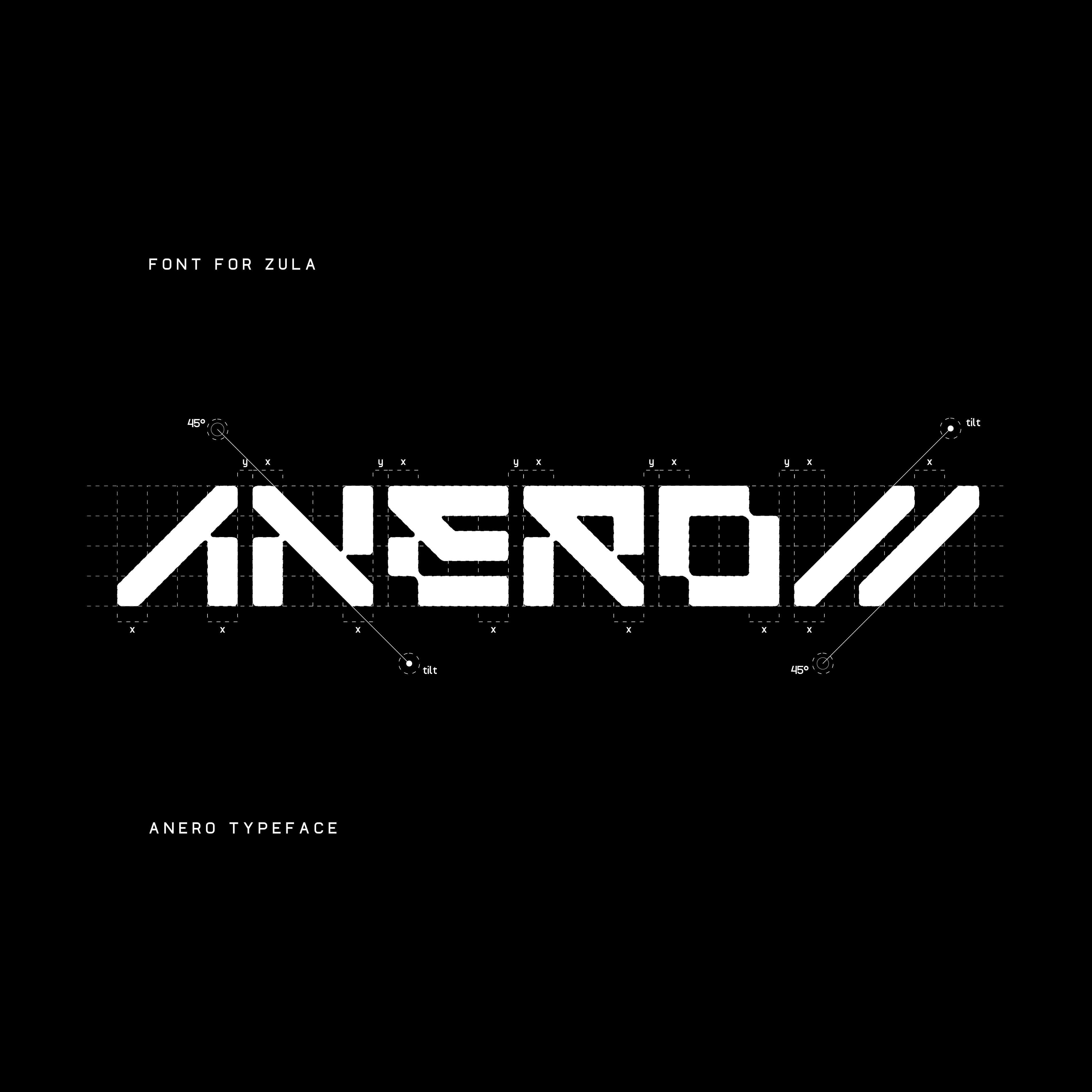 ANERO Typeface cover