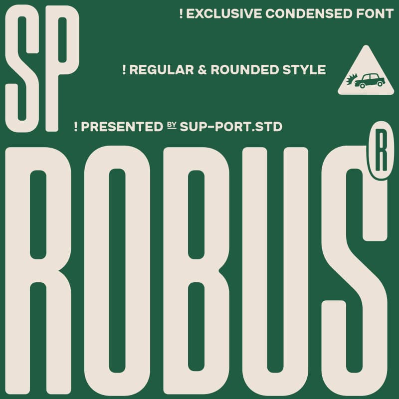 SP ROBUS | CONDENSED FONTS cover