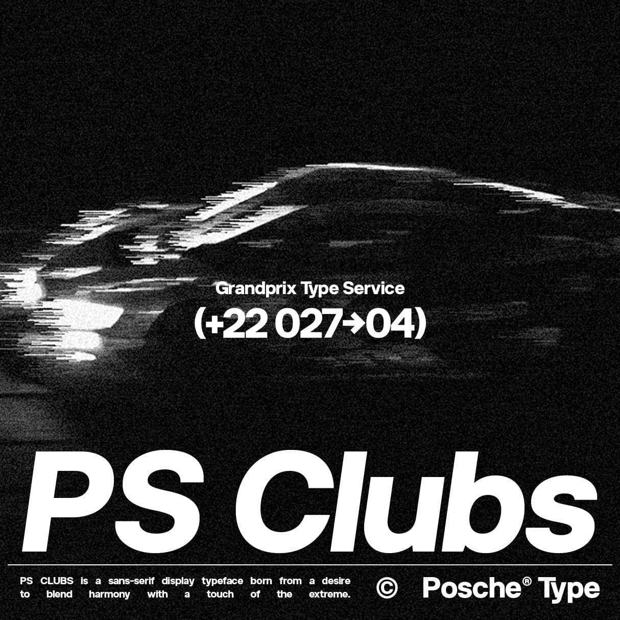 PS Clubs | Display Typeface cover