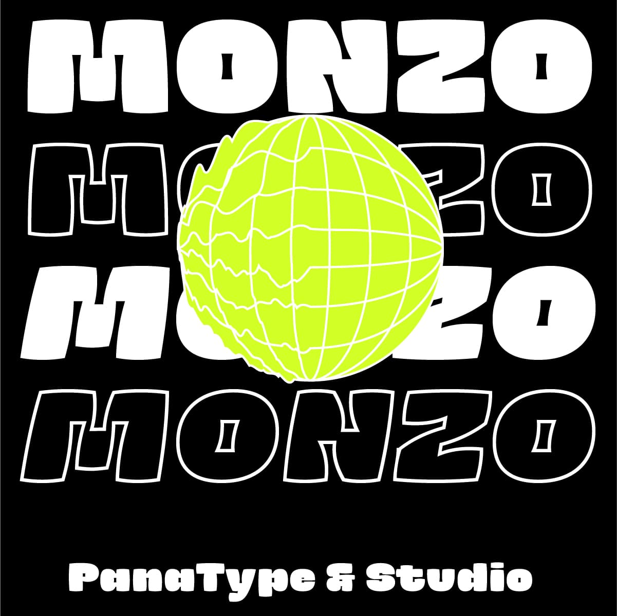 MONZO Display Font cover