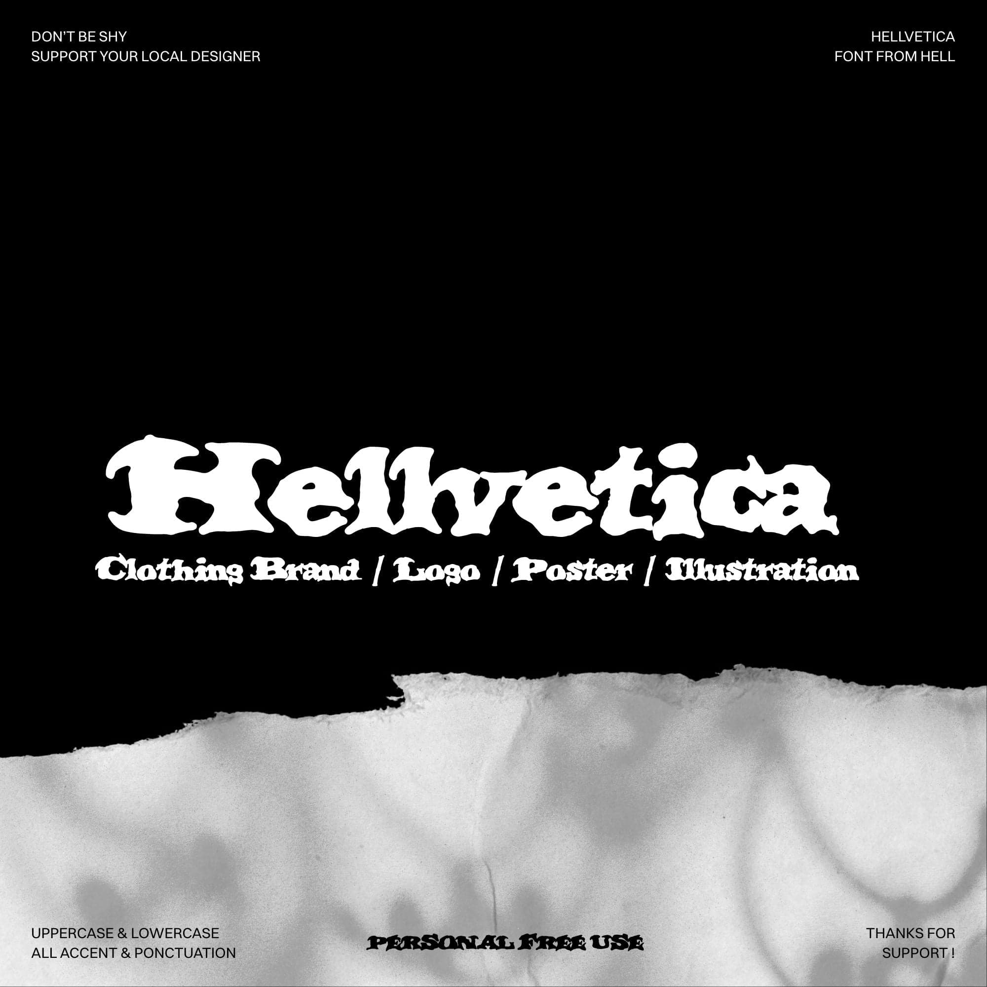 Hellvetica cover