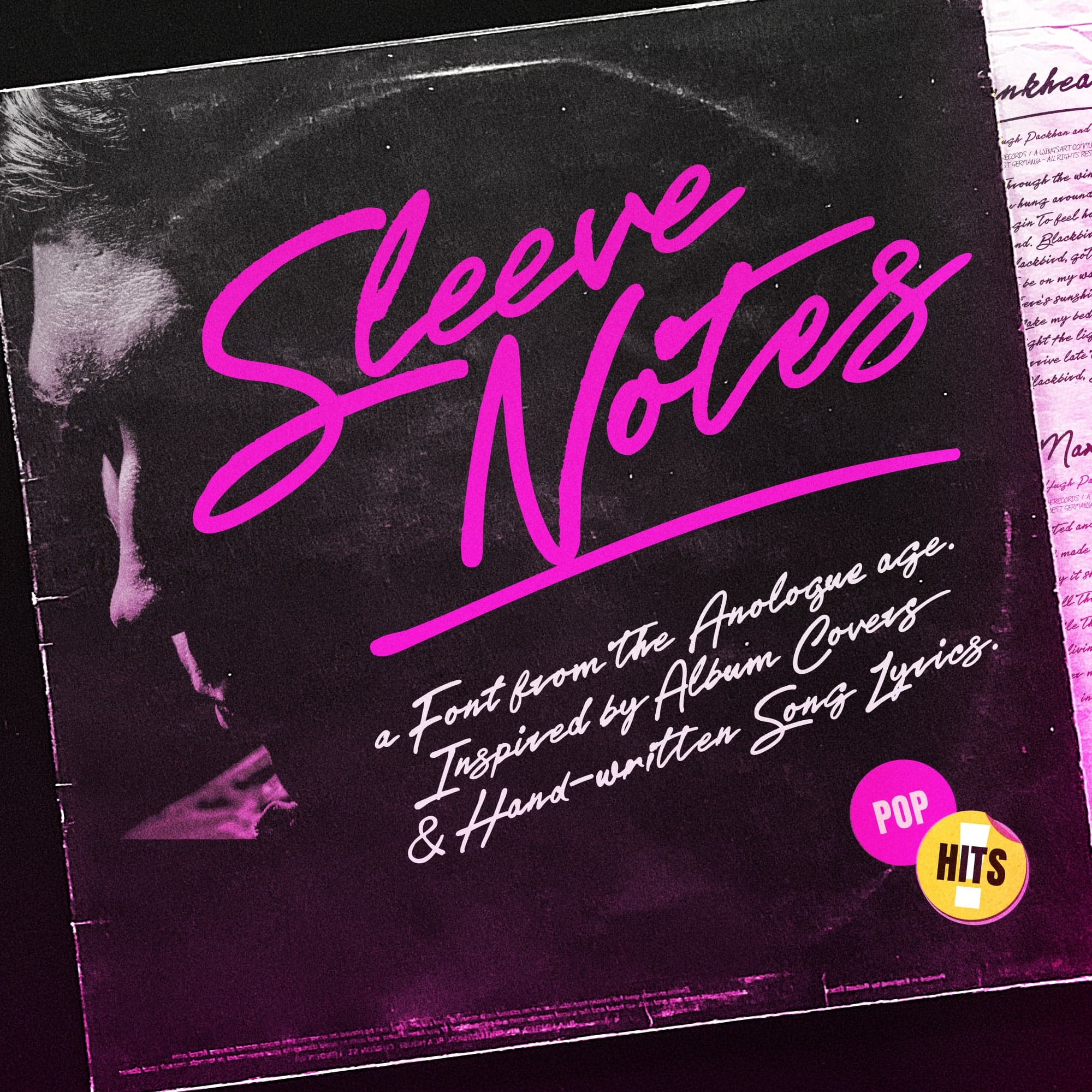 Sleeve Notes: A Font from the Vinyl Age cover