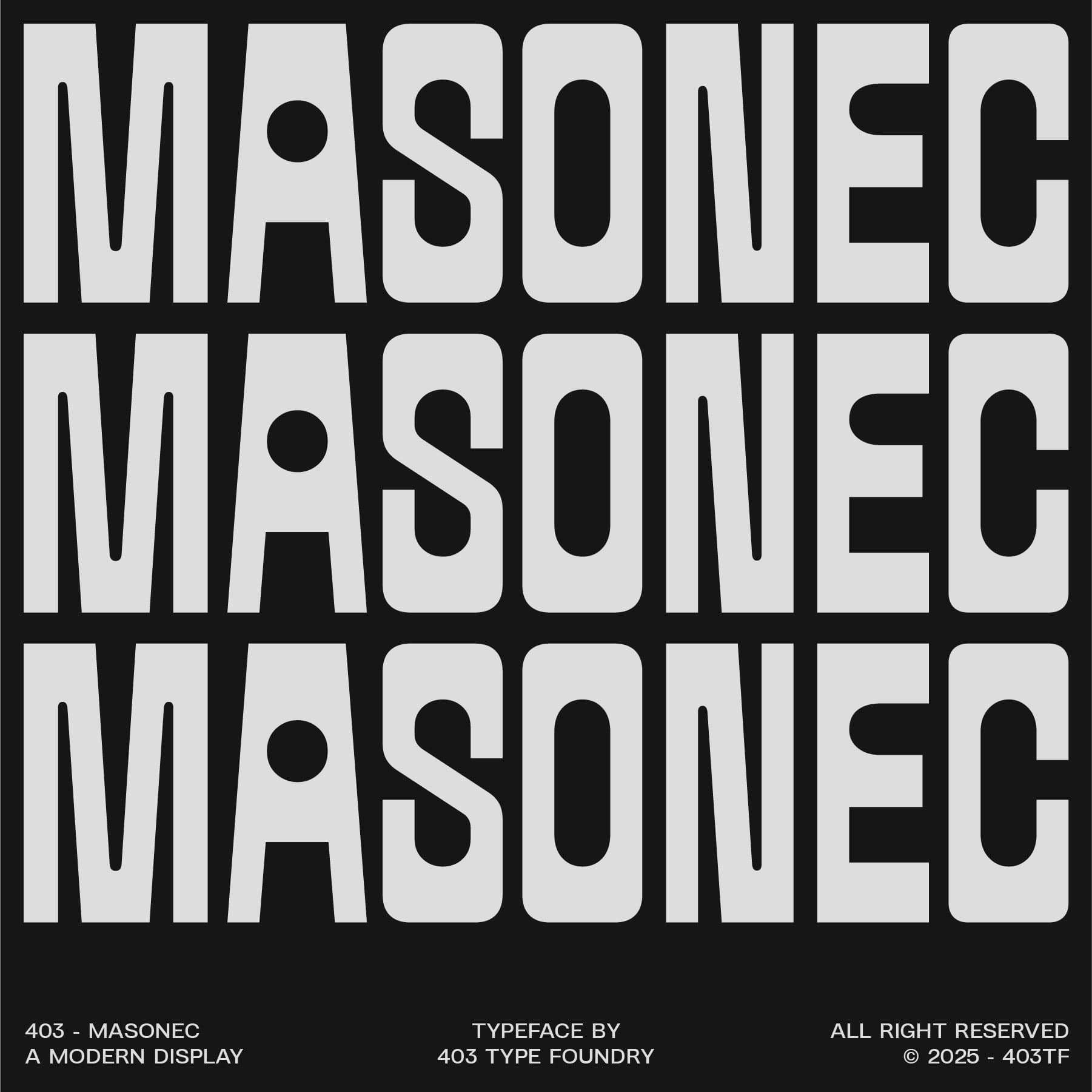 403 Masonec cover