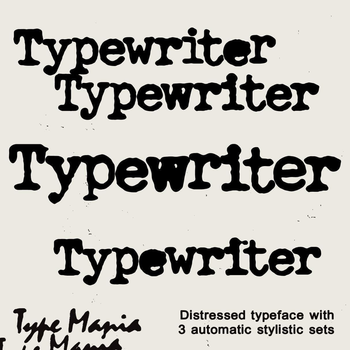 Typewriter TM cover