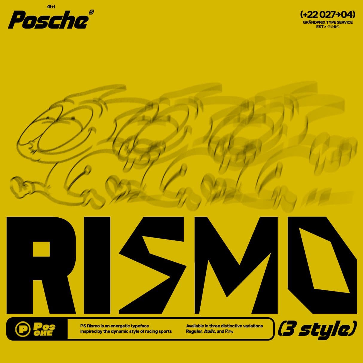 PS Rismo | Typeface Display cover