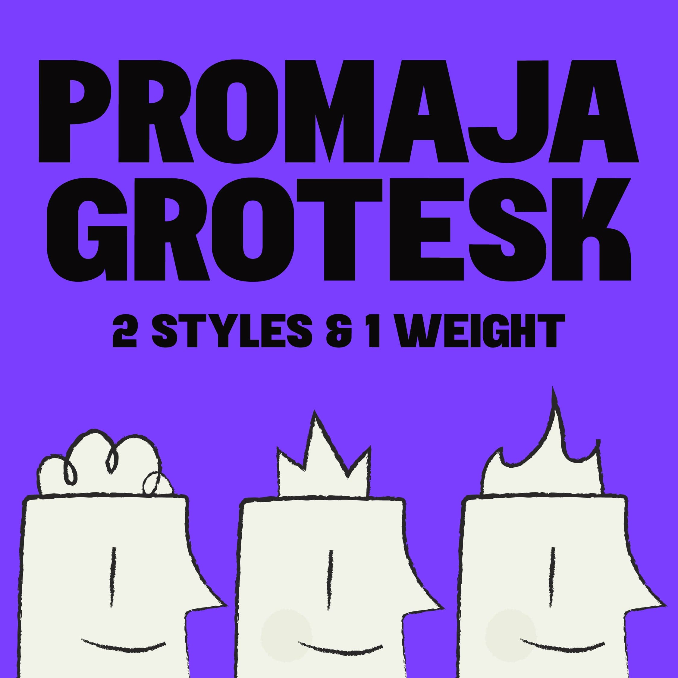 Promaja Grotesk Typeface cover