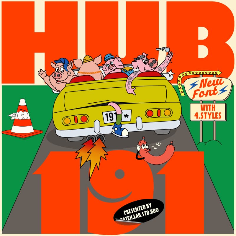 Hub 191 cover