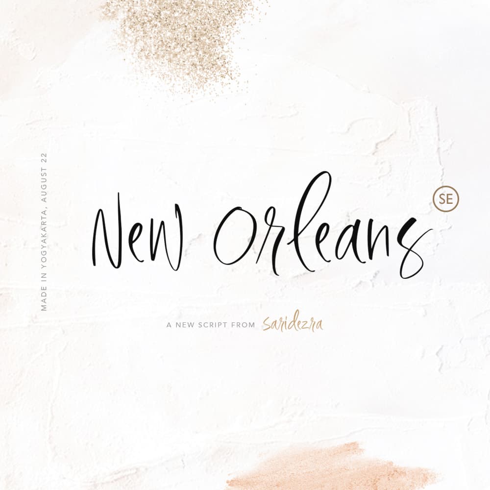 New Orleans - Stylish Script cover